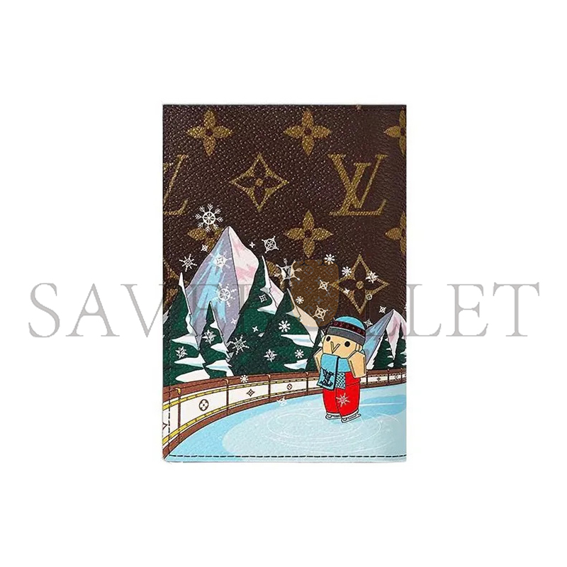 LOUIS VUITTON MONOGRAM COATED CANVAS PASSPORT M82621 (14*10.5cm)